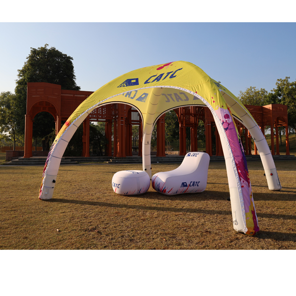 CATC Giant Outdoor Trade Show Mobile Tent Portable Waterproof Breathable Inflatable Dome Tent