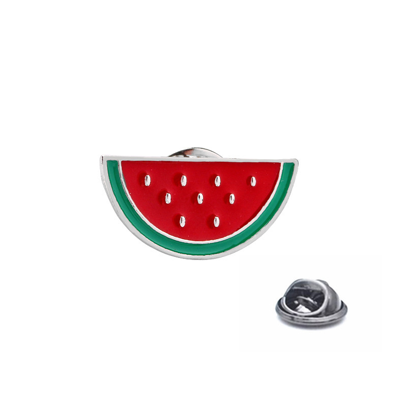 Watermelon Lapel Pin Support Palestine Watermelon Charm Brooch Pin Badge Brooches Lapel Pin