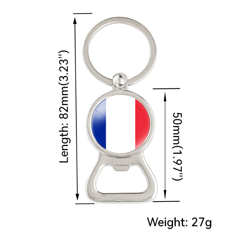 287 Countries Design Key Chain Country Flag Bottle Opener with Keychain Promotional Gift Souvenir Key Chain