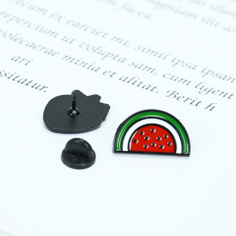 Watermelon Lapel Pin Support Palestine Watermelon Charm Brooch Pin Badge Brooches Lapel Pin