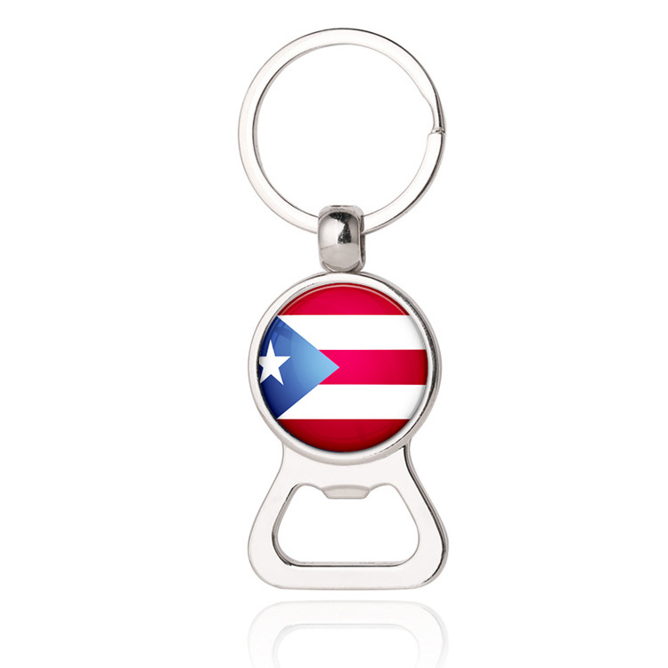 287 Countries Design Key Chain Country Flag Bottle Opener with Keychain Promotional Gift Souvenir Key Chain