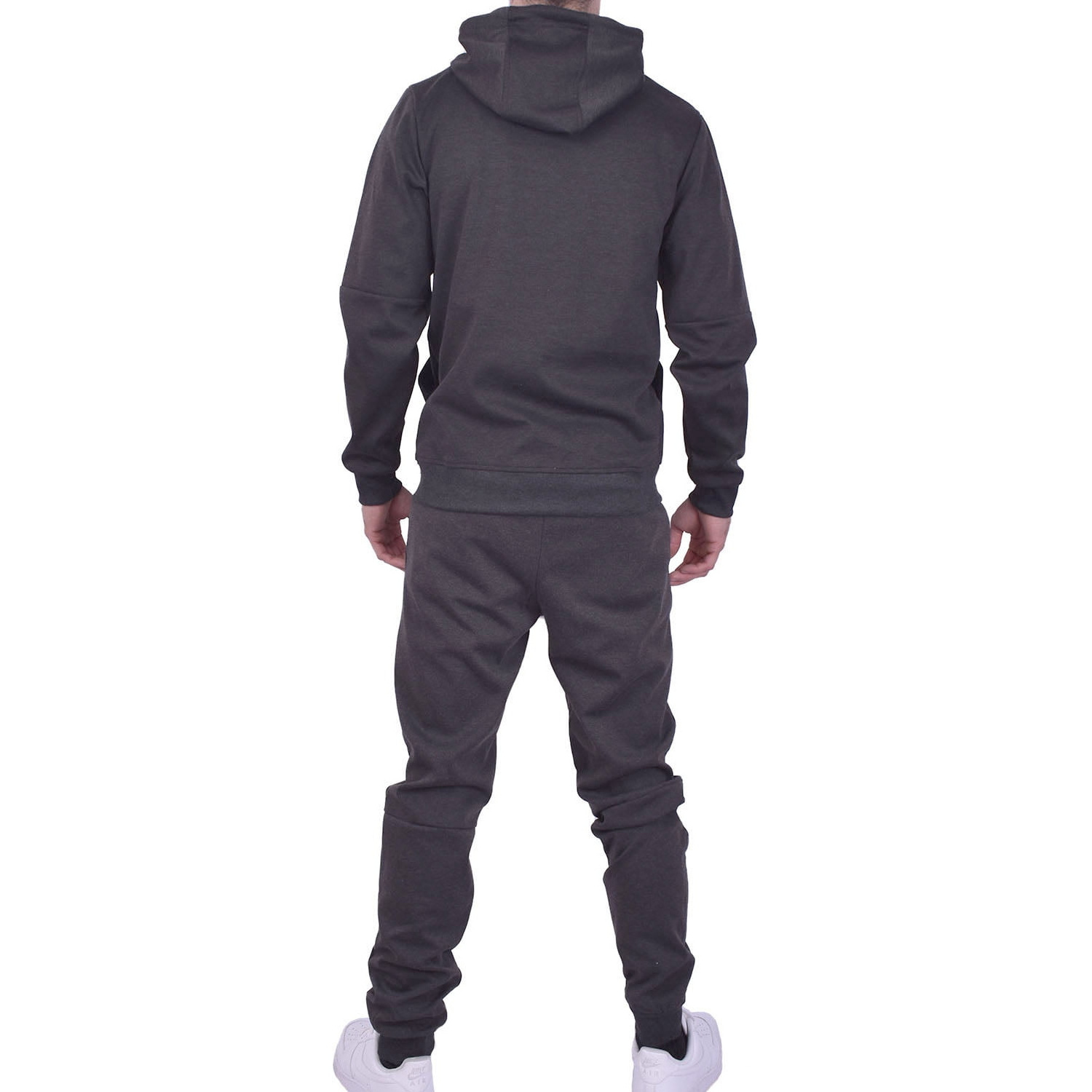 Custom Men's Sweat suits Oversized Hoodie Set Print Logo Blank Plus Size 100% Cotton Jogging Tracksuit Sets For Men