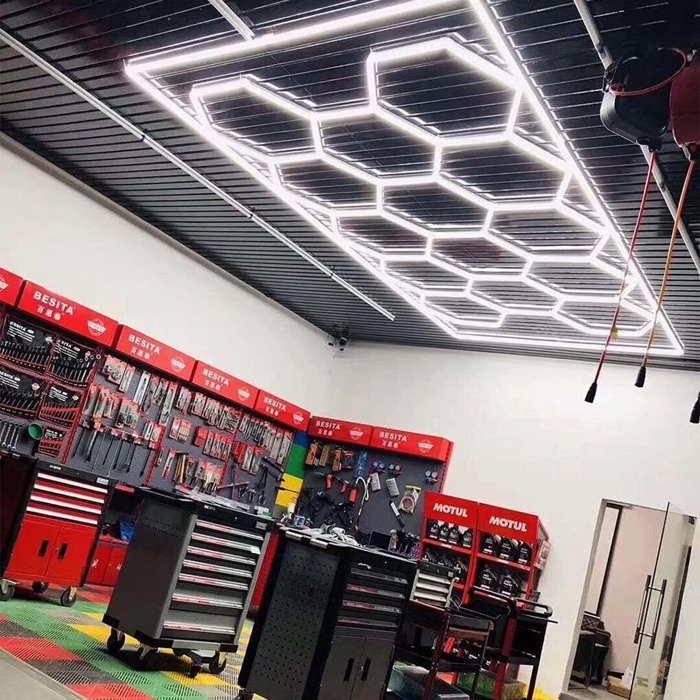 Manufacturer Dropshipping No MOQ Led Hexagon Lights Hex Lights Garage Ceiling Lights