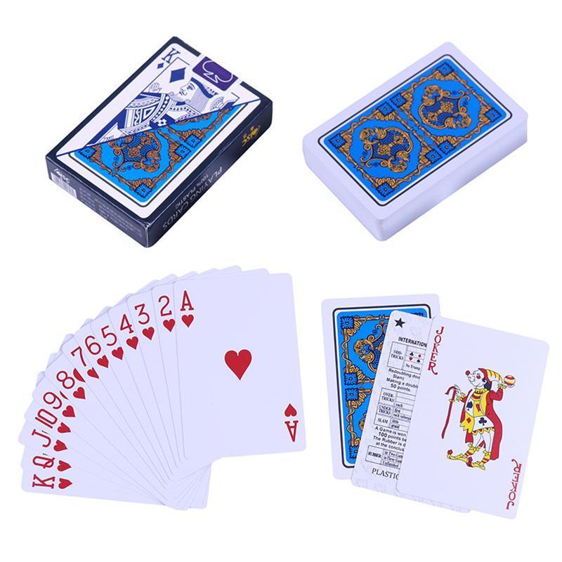 High Quality Custom Pvc Waterproof Plastic Playing Card Package Cheating Playing Cards In Bulk