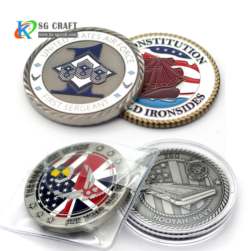 High Quality Custom Engravable Metal Zinc Alloy Coin Edge Challenge Australian Coins With No MOQ