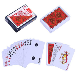 High Quality Custom Pvc Waterproof Plastic Playing Card Package Cheating Playing Cards In Bulk