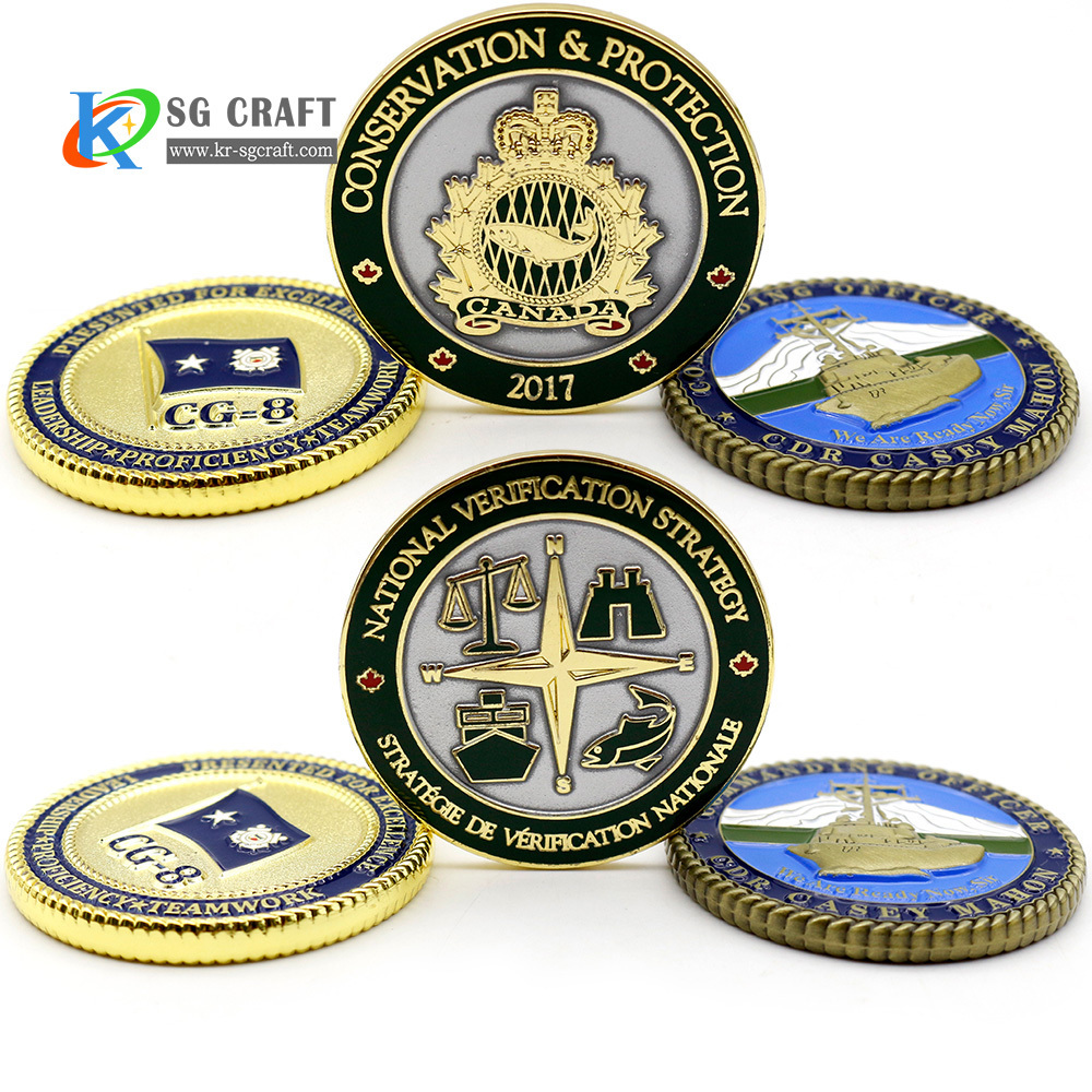 High Quality Custom Engravable Metal Zinc Alloy Coin Edge Challenge Australian Coins With No MOQ