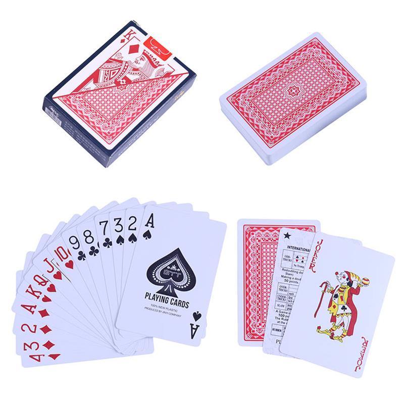 High Quality Custom Pvc Waterproof Plastic Playing Card Package Cheating Playing Cards In Bulk