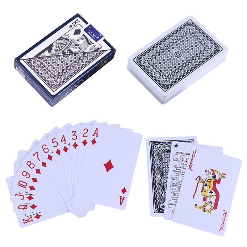 High Quality Custom Pvc Waterproof Plastic Playing Card Package Cheating Playing Cards In Bulk