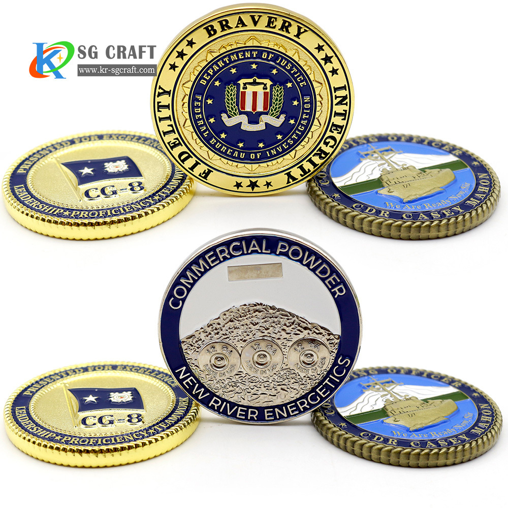 High Quality Custom Engravable Metal Zinc Alloy Coin Edge Challenge Australian Coins With No MOQ