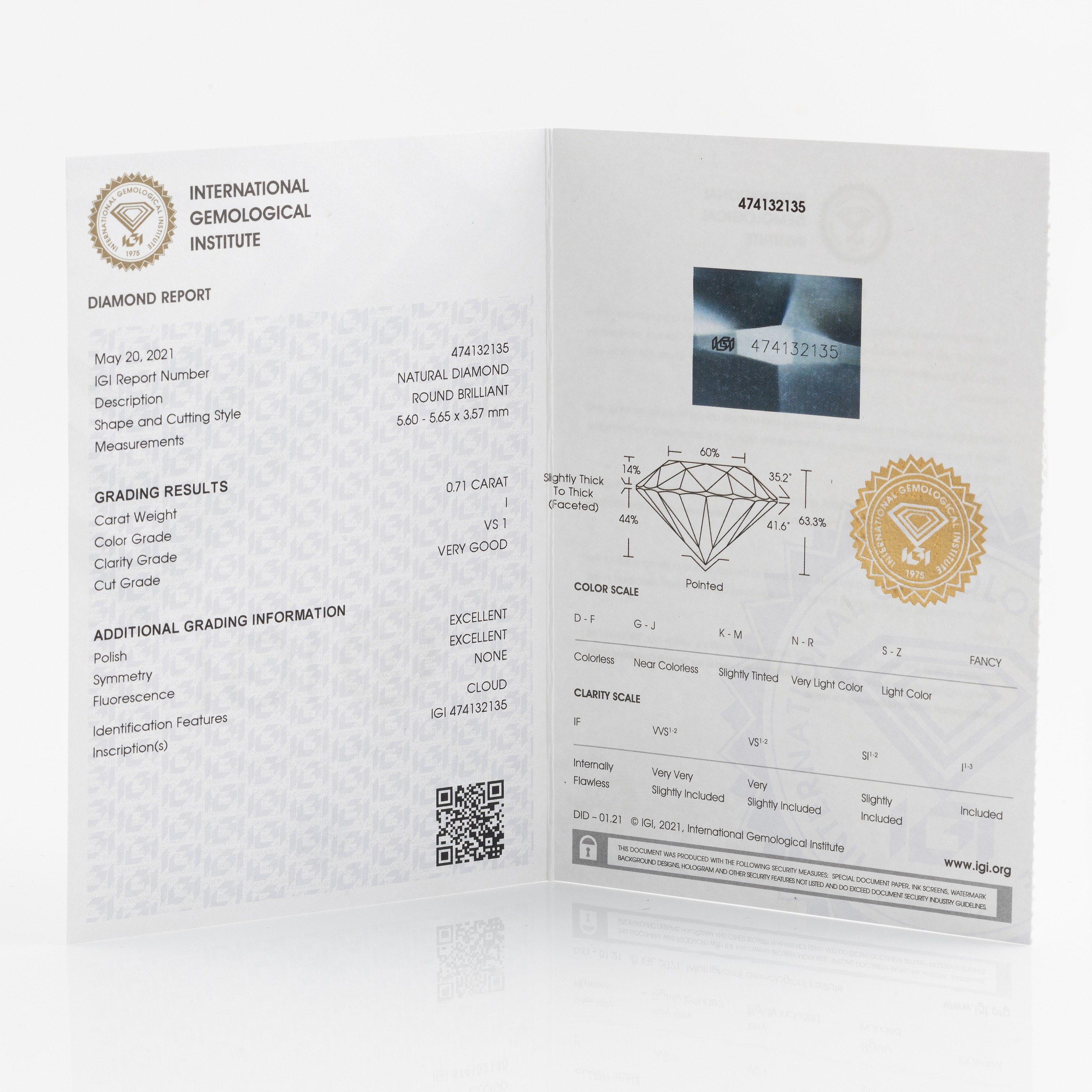 Wholesaler Factory Price 0.50CT Round Cut Lab Grown CVD HPHT Diamond IGI Certificate Diamonds E color VVS2 Clarity CVD Diamond