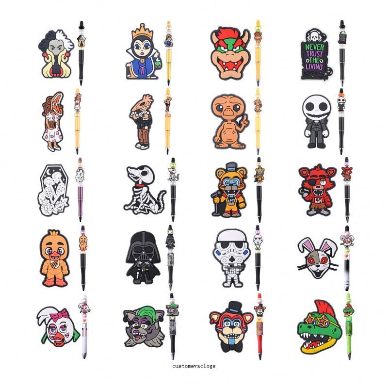 Popular focal beads wholesale canada taylor bad bunny karol g pop star selena cartoon 3d focal beads for pens best dad