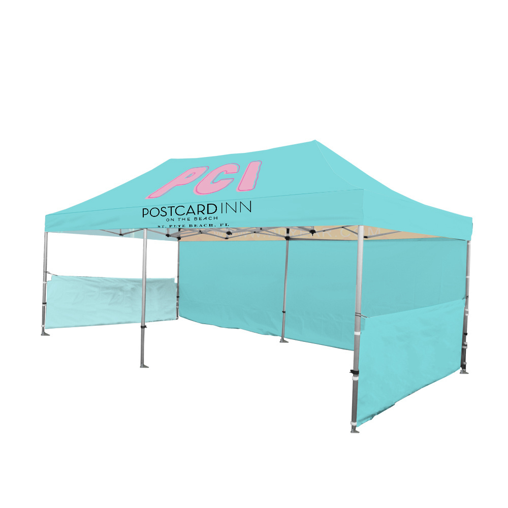 Sunshine 10 X 10 AluminumTrade Show Tent with Sides Pop Up Promotional Advertising Event Custom Made 10X10 Canopy Tent