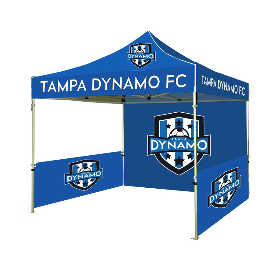 Sunshine 10 X 10 AluminumTrade Show Tent with Sides Pop Up Promotional Advertising Event Custom Made 10X10 Canopy Tent