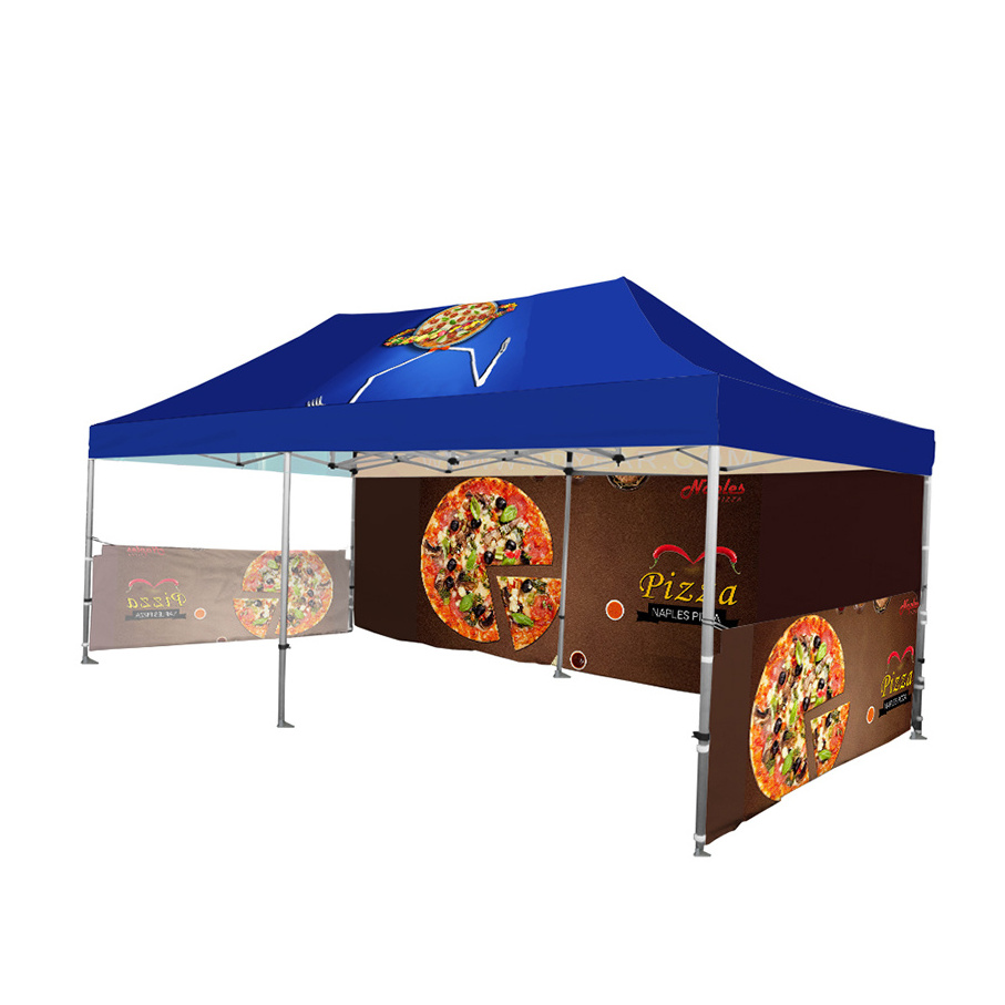 Wholesale Customized Pattern Heavy Duty Aluminium Frames Waterproof Gazebo Pop Up Tent for trade show