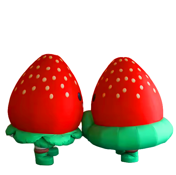 Fruit party decoration inflatable fruits inflatable strawberry watermelon peach lemon pineapple