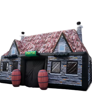 party club celebrating inflatable pub house blow up inflatable pub club house