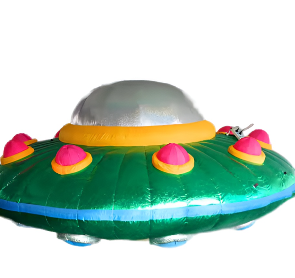 Design Inflatable Alien Implants LED Lighting Giant Inflatable UFO for Events/Inflatable Advertising UFO with LED Lights