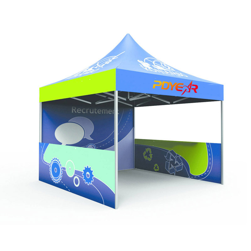 10x10 Custom Logo Printed Trade Show Advertising Tent Folding Tent Gazebo 3x3 Cheap Canopy Tent for Bbq Grill