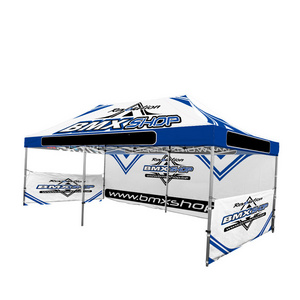 10x10 Custom Logo Printed Trade Show Advertising Tent Folding Tent Gazebo 3x3 Cheap Canopy Tent for Bbq Grill