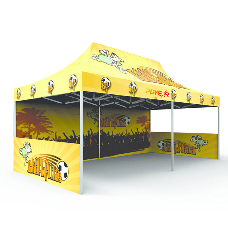 10x10 Custom Logo Printed Trade Show Advertising Tent Folding Tent Gazebo 3x3 Cheap Canopy Tent for Bbq Grill