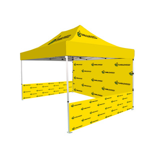 Sunshine 10 X 10 AluminumTrade Show Tent with Sides Pop Up Promotional Advertising Event Custom Made 10X10 Canopy Tent