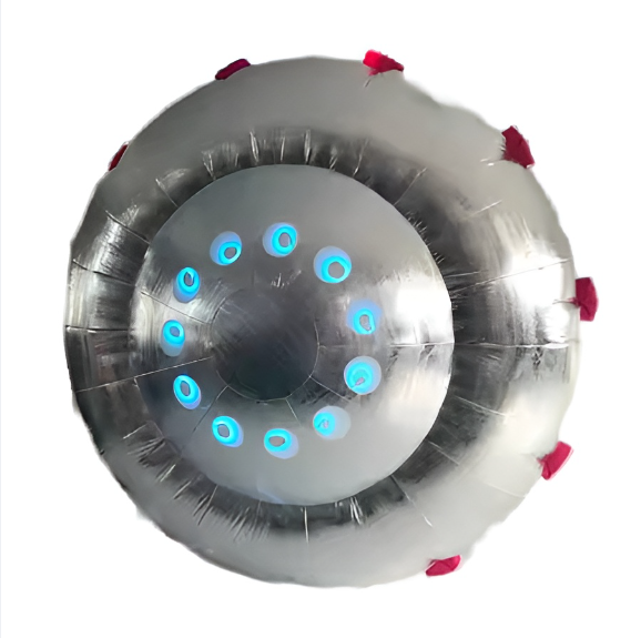 Design Inflatable Alien Implants LED Lighting Giant Inflatable UFO for Events/Inflatable Advertising UFO with LED Lights