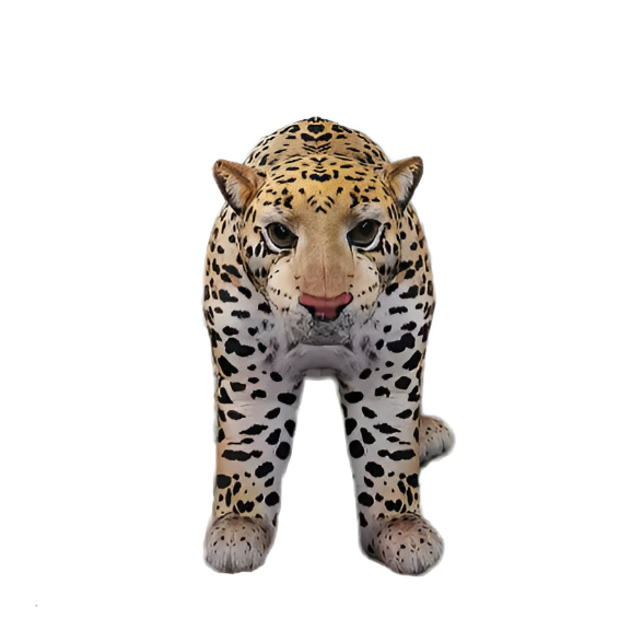 lifelike giant inflatable Cheetah model /Pop music festival event decoration inflatable Leopard Simulated panther animal ideas