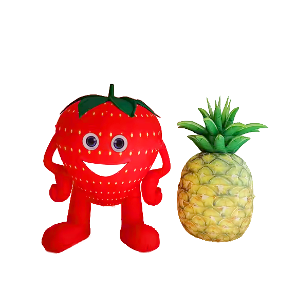 Advertising inflatable fruit balls giant inflatable raspberries strawberry