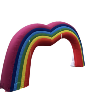 inflatable rainbow archway advertising wedding inflatable arch OEM