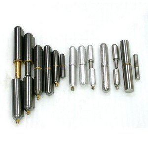 Heavy Duty Aluminum 304 Stainless Steel Weld On Hinge 90 180 Degree Garden Door Hinge With Removable Pin Grease Nipple