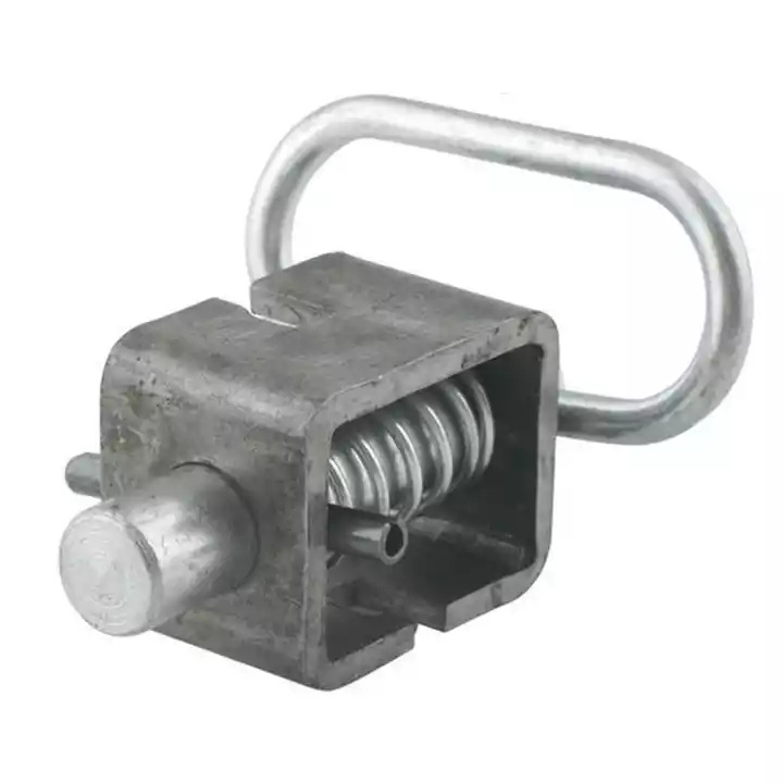 Ramp Gate Spring Bolt Fasteners Side Trailer Dropside Door Lock Latches Bolt Truck Door Weld On Spring Bolt