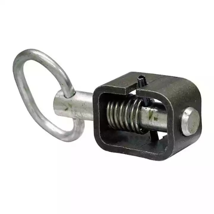 Ramp Gate Spring Bolt Fasteners Side Trailer Dropside Door Lock Latches Bolt Truck Door Weld On Spring Bolt