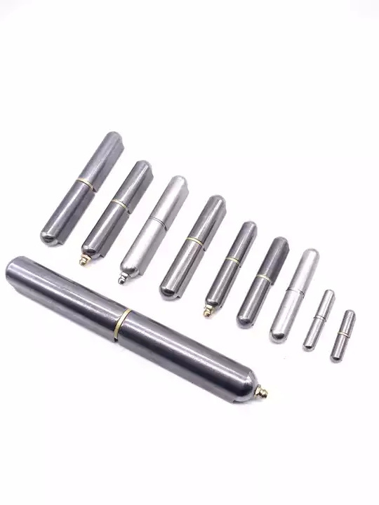 Stainless Steel Weld On Adjustable Door Welding Hinges Cabinet Bullet Barrel Hinges