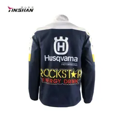 Custom design retro classic motorcycle jacket oem logo patch  nascar racing jacket for men