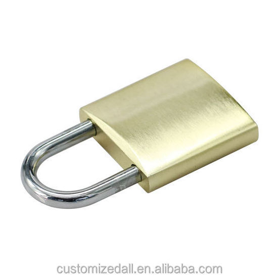 Custom Metal lock USB Flash Drive 2gb Gloden lock without key usb stick Special gift lock shape usb memory