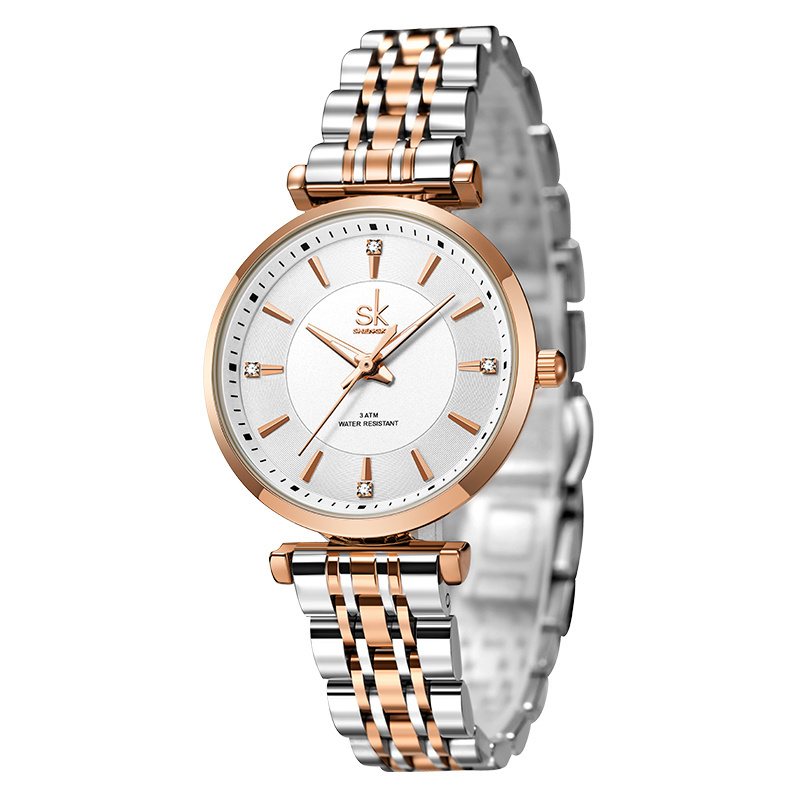 Custom Logo Waterproof Ladies Watch Saat Stainless Steel Band K0180L Fashion Automatic Watch