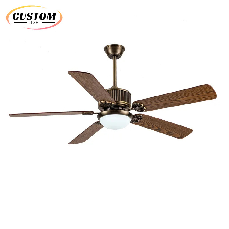 Lmparas Con Ventilador Kronleuchter Gold Decorative Modern Custom Chandelier Ceiling Fan With Led Light And Remote Fan Light