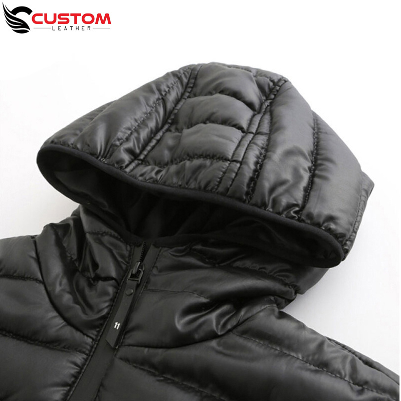 Breathable High Quality Men Custom Jackets Without Hood Fashion Padded Men Stylish Puffer Jacket