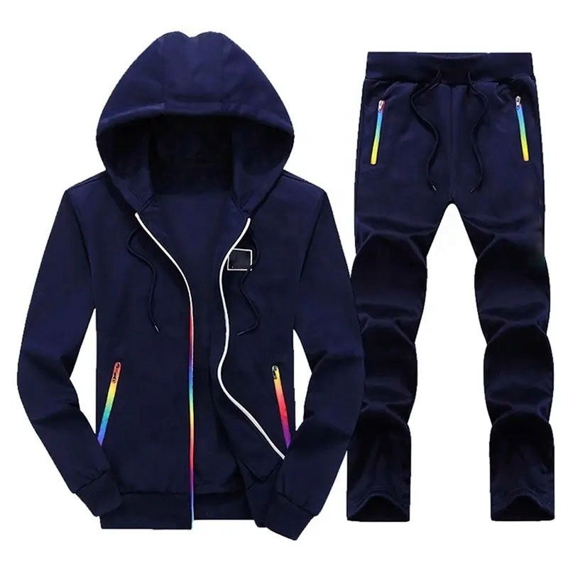 Wholesales Cheap Price Custom Logo Tracksuit Jogging Suits Sports Wear For Sports Wear Wholesales Cheap Price Track Suit