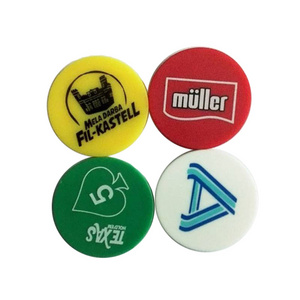 customized logo poker chip cheap plastic token coin