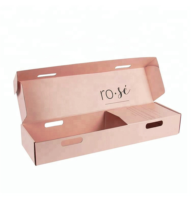 Luxury Unique Rectangular Blank Corrugated Cardboard Transport Mom Floral Gift Packaging Flower Shipping Box