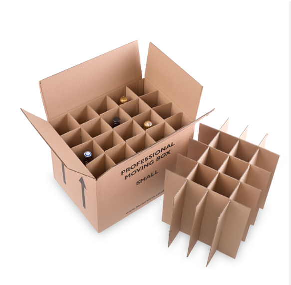 High Quality Shanghai Wholesale Supply Reasonable Price Strong Transport Box Custom Printed 4/6/8 bottles Wine Shipping Carton