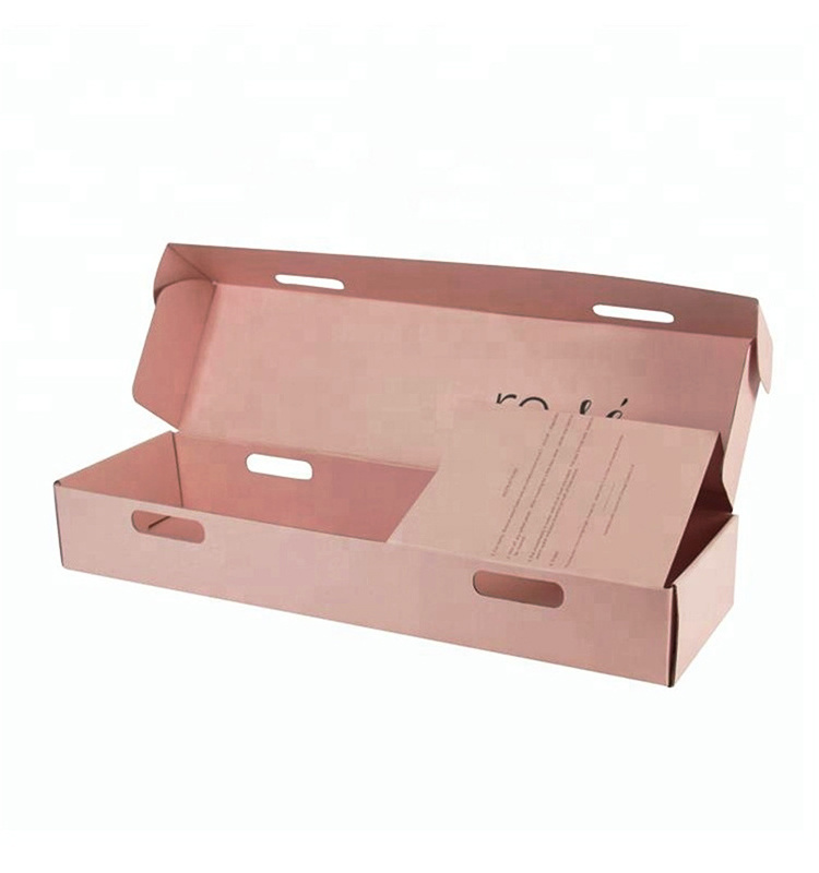 Luxury Unique Rectangular Blank Corrugated Cardboard Transport Mom Floral Gift Packaging Flower Shipping Box