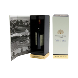 China top packaging company gold foil design luxury magnetic gift box whiskey packaged box for single wine bottle