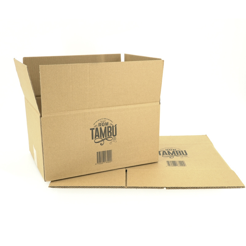 Custom 5 layer double wall  collectible shipping box bubble flaps box roll wrap 5mm corrugated cardboard box