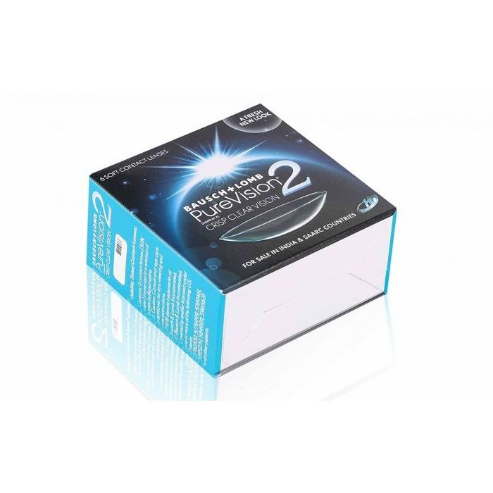 Custom Printing Small White Cardboard Cosmetic Product Contact Lenses Packaging Paper Box