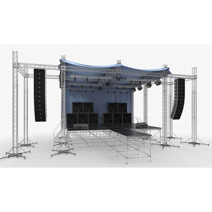 Truss stage aluminum lighting truss assembly parts truss for sale