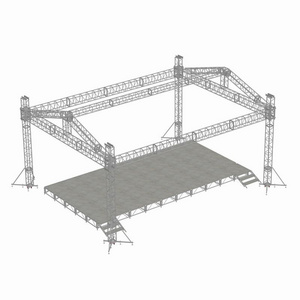 Fashion Show Stage Equipment Speaker Dj Truss Lifting Tower Lights Event Aluminum Truss Aluminum Truss Pulpit