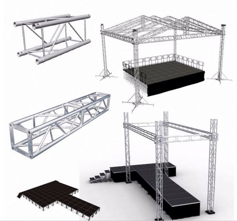 Stage roof truss system/Aluminum truss/layer trussfor sale equipment eights truss and speaker stand